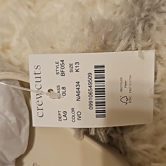 NWT- Crewcuts Girls Sandals- Size 13 & Size 8 - Picture 6 of 7